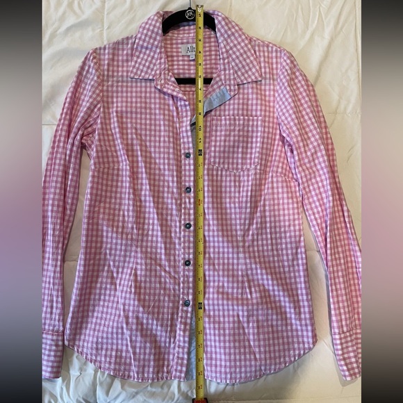 Women’s Alta Contrast Placket Button-up - Size 12 Tall - Picture 3 of 10